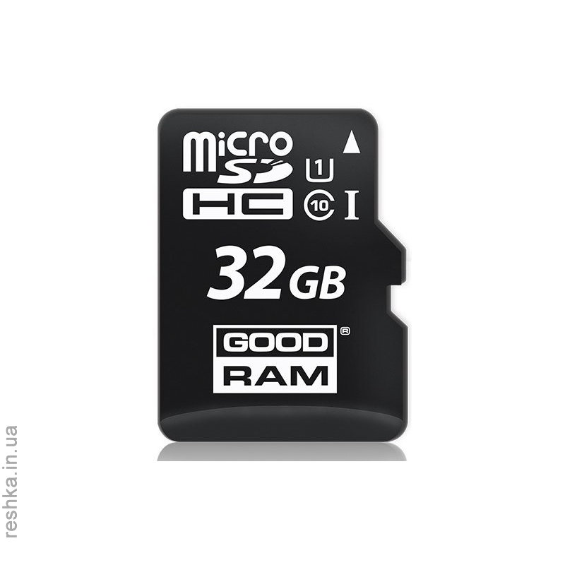Карта памяти Goodram microSDHC 32GB Class 10 UHS I + adapter
