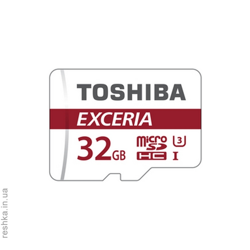 Карта памяти Toshiba microSDHC 32 GB UHS-I EXCERIA M302 +ad U1 R90MB/s