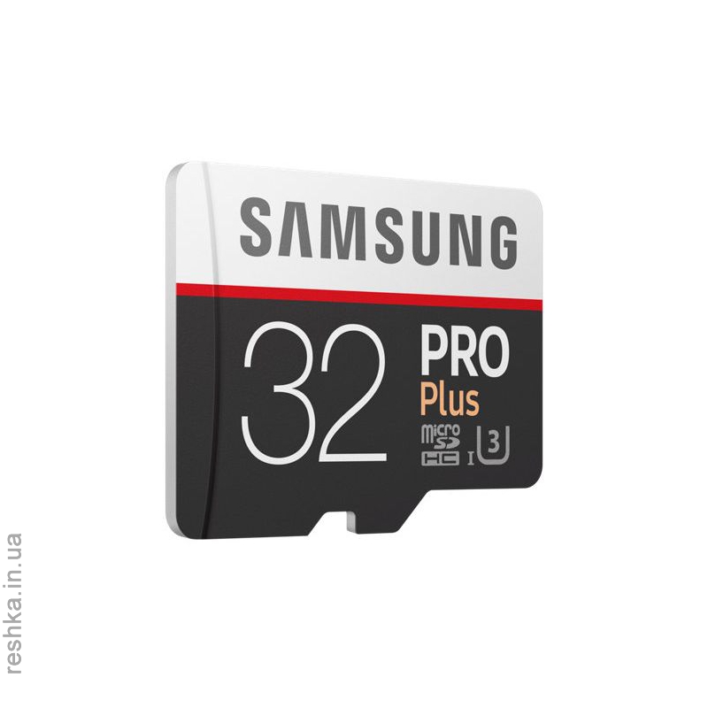 Карта памяти SAMSUNG microSDHC 32GB PRO PLUS UHS-I G3 (R100, W90MB/s)