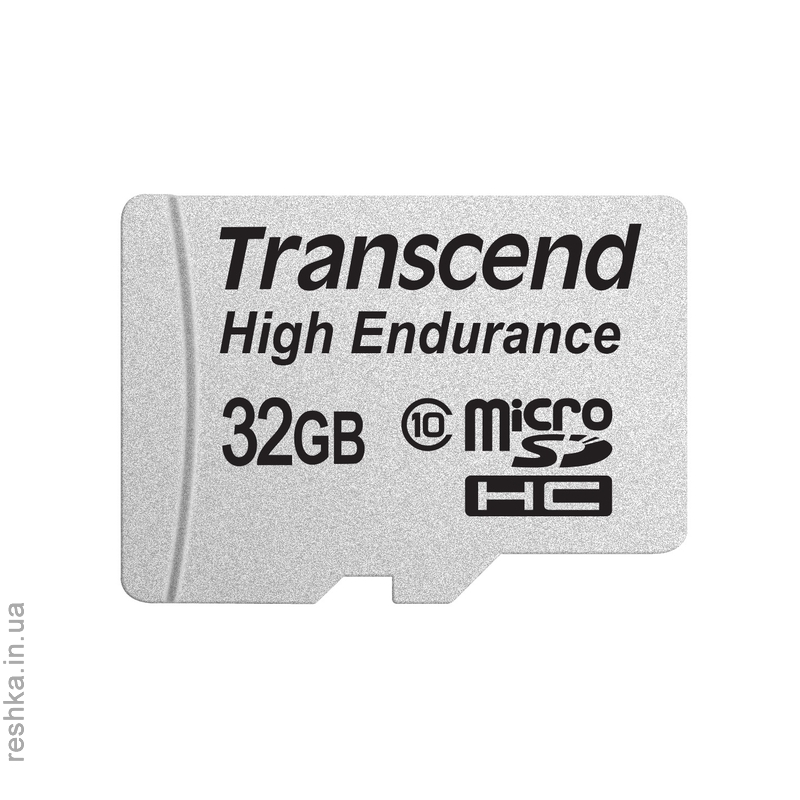 Карта памяти Transcend microSDHC 32 GB Class 10 High Endurance + ad