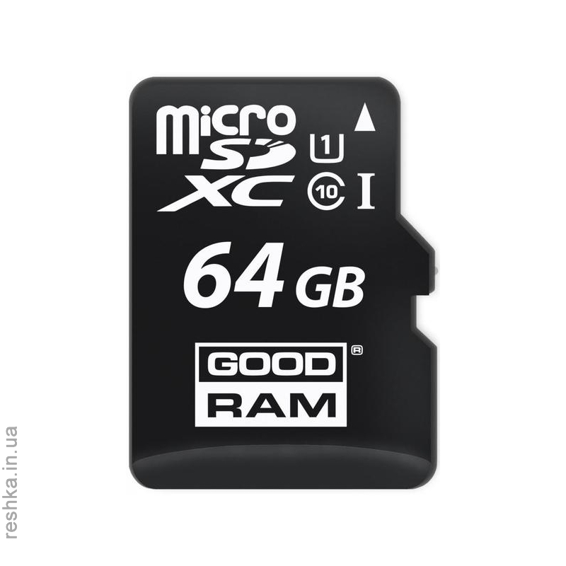 Карта памяти GOODRAM microSDXC 64GB Class 10 UHS I All in One + reader