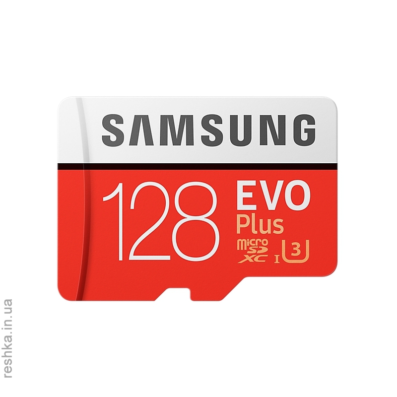 Карта памяти Samsung microSDXC 128GB EVO PLUS UHS-I (R100, W80MB/s)