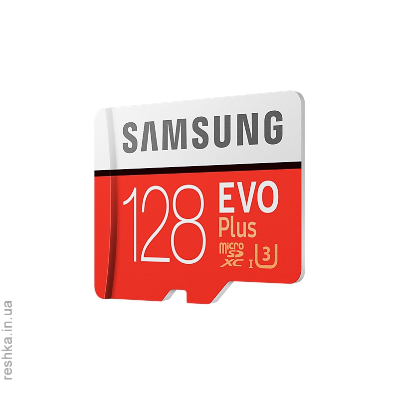Карта памяти Samsung microSDXC 128GB EVO PLUS UHS-I (R100, W80MB/s)