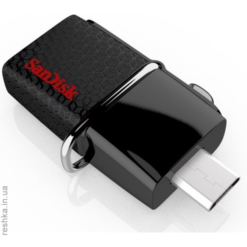 Флешка Sandisk  Ultra Dual OTG 32GB Black (SDDD2-032G-G46/GAM46)