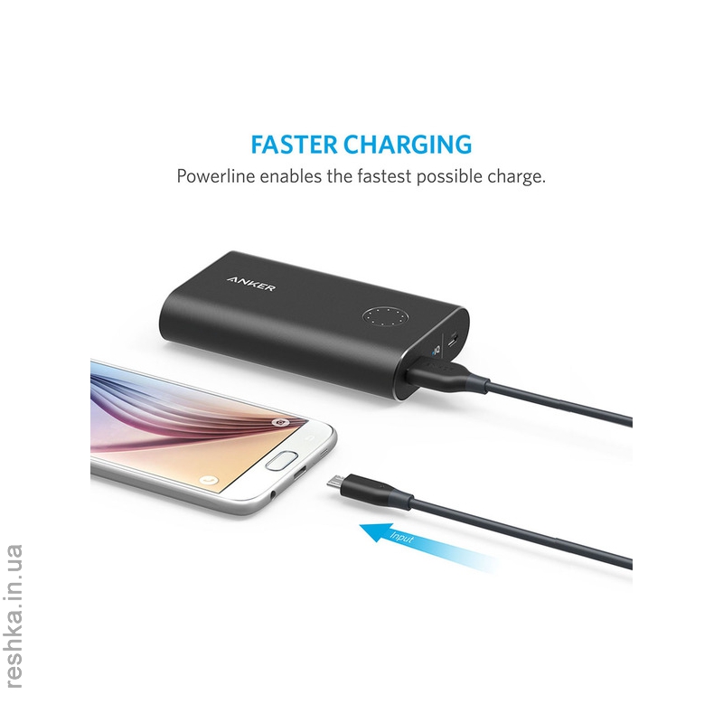 Кабель Anker Powerline Micro USB (0.9m) V3 Space Gray