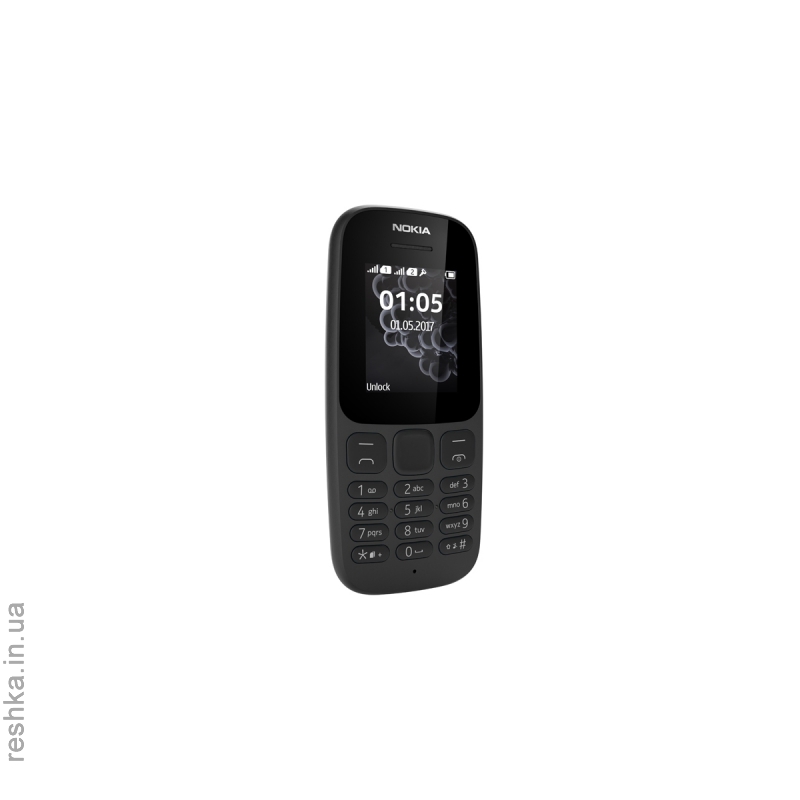 Мобильный телефон Nokia 105 Dual Sim Black 