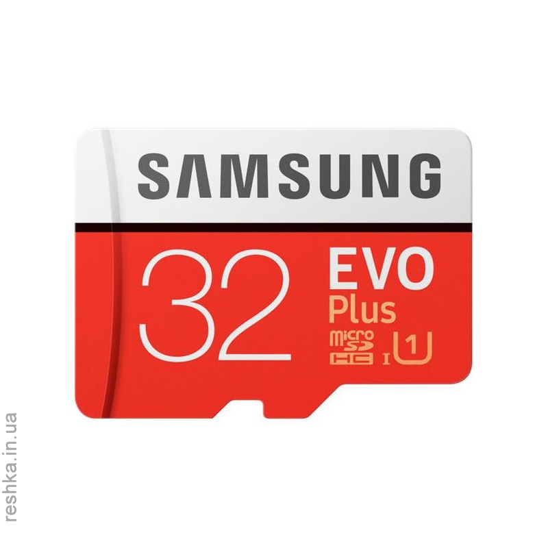 Карта памяти SAMSUNG microSDHC 32GB EVO PLUS UHS-I