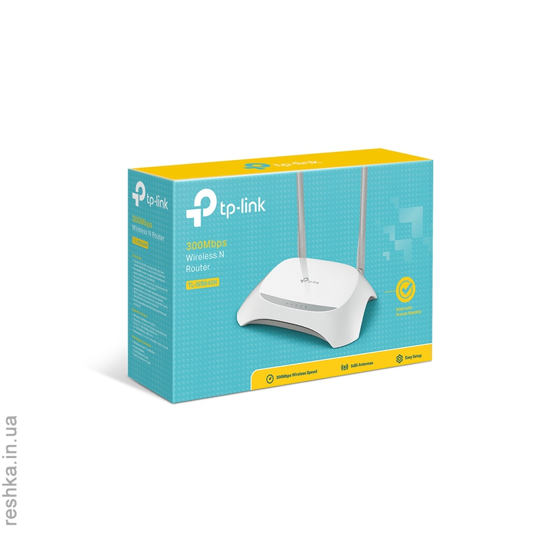 БЕЗДРОТОВИЙ МАРШРУТИЗАТОР TP-LINK TL-WR840N