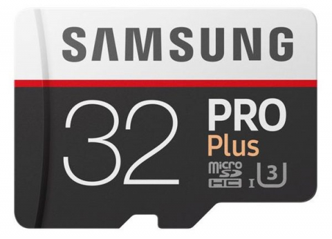 Карта памяти SAMSUNG microSDHC 32GB PRO PLUS UHS-I G3 (R100, W90MB/s)