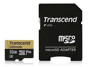 Карта памяти Transcend microSDHC 32GB UHS-I U3 MLC (R95,W60MB/s)