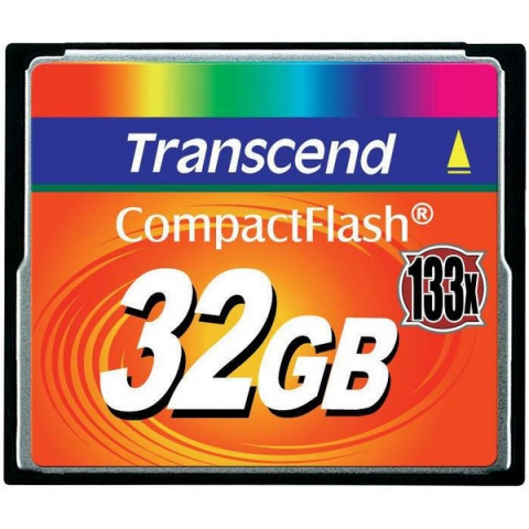 Карта памяти Transcend Compact Flash 32 GB (133X)
