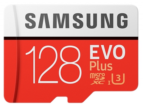 Карта памяти Samsung microSDXC 128GB EVO PLUS UHS-I (R100, W80MB/s)