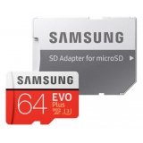 Карта памяти SAMSUNG microSDXC 64GB EVO PLUS UHS-I (R100, W60MB/s)