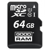 Карта памяти Goodram microSDXC 64GB Class 10 UHS I + adapter