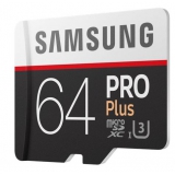 Карта памяти SAMSUNG microSDXC 64GB PRO PLUS UHS-I G3 (R100, W90MB/s)