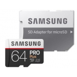 Карта памяти SAMSUNG microSDXC 64GB PRO PLUS UHS-I G3 (R100, W90MB/s)