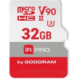 Карта памяти GOODRAM microSDHC 32GB IRDM PRO UHS II V90 U3 (R280/W240)