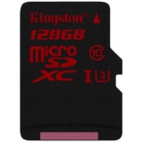 Карта памяти Kingston microSDHC 128GB Class 10 UHS-I U3 R90/W80MB/s