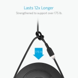 Кабель Anker Powerline II Lightning - 0.9 м V2 (Black)