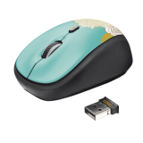 Мышь TRUST Yvi Wireless Mouse Flower